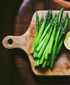 Healthy Asparagus Paint By Numbers