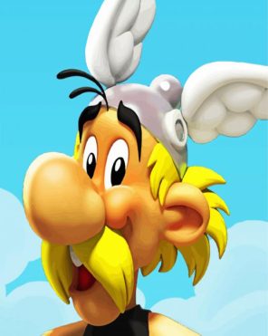 Asterix Character Paint By Numbers