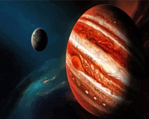 Jupiter Planet Paint By Numbers