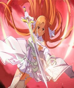 Aesthetic Asuna Paint By Numbers