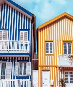 Colorful Aveiro Paint By Numbers