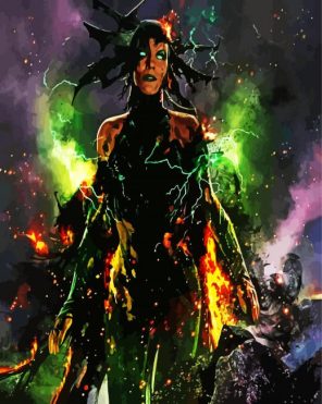 Hela Avengers Paint By Numbers