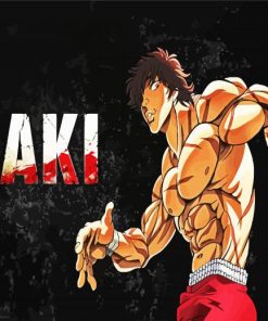 Baki Poster Paint By Numbers