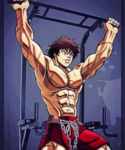 Baki Training Paint By Numbers