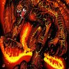 Balrog Creature Paint By Numbers