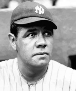 player Babe Ruth Paint By Numbers
