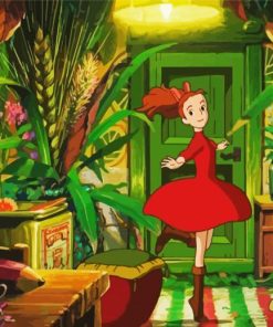 Cute Arrietty Paint By Numbers