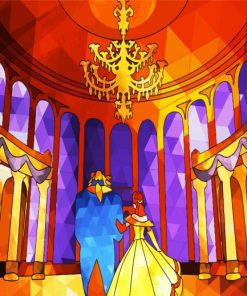 Belle And The Beast Paint By Numbers