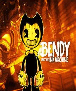 Bendy Video Game Paint By Numbers
