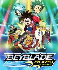 Beyblade Anime Paint By Numbers