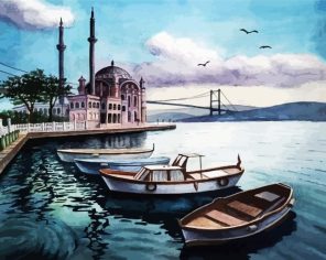 Bosphorus View Paint By Numbers