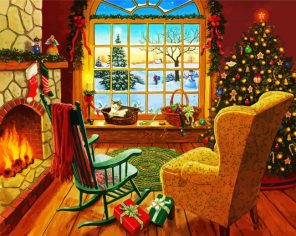 Christmas Celebration Paint By Numbers