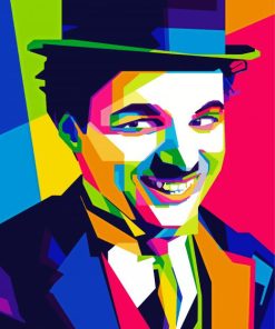 Artistic Chaplin Paint By Numbers