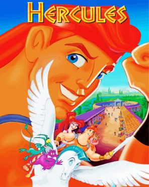 Animation Hercules Paint By Numbers