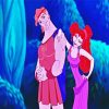 Megara And Hercules Paint By Numbers