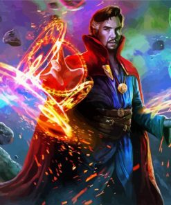 Powerful Dr Strange Paint By Numbers