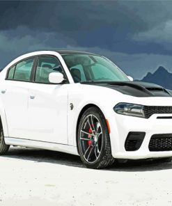 Dodge Hellcat Paint By Numbers