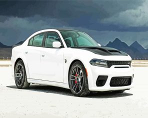 Dodge Hellcat Paint By Numbers