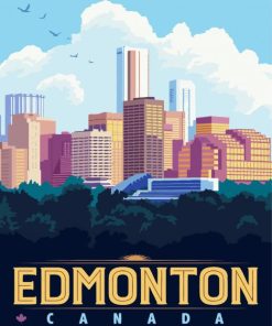 Artistic Edmonton Paint By Numbers