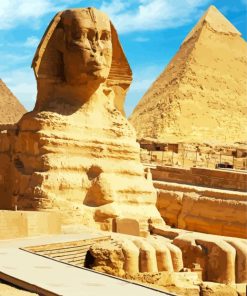 Sphinx Pyramid Paint By Numbers