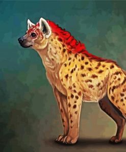 Fantasy Hyena Paint By Numbers