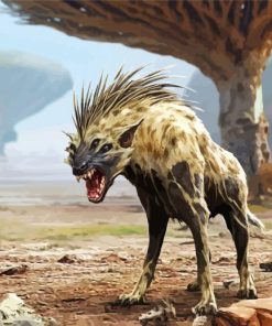 Fancy Hyena Paint By Numbers