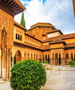 Alhambra Castle Paint By Numbers