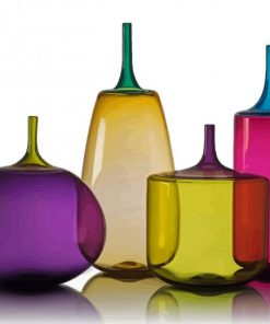 Colorful Glass Paint By Numbers