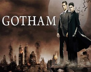 Gotham Serie Poster Paint By Numbers