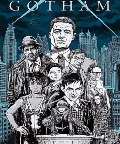Gotham TV Serie Paint By Numbers
