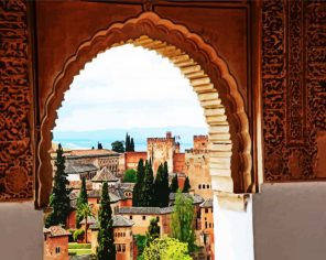 Alhambra Andalusia Paint By Numbers