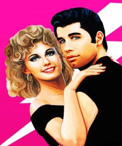 Grease Movie Paint By Numbers