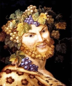 Bacchus Mythology Paint By Numbers