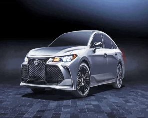 Grey Toyota Paint By Numbers