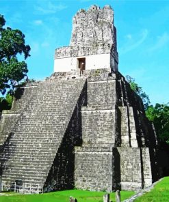 Guatimala Tikal Paint By Numbers