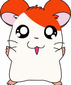 The Cuty Hamtaro Paint By Numbers
