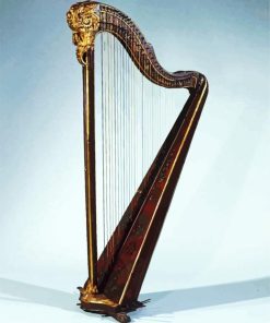 Harp Musical Paint By Numbers