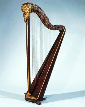 Harp Musical Paint By Numbers