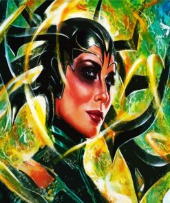 Hela Goddess Of Death Paint By Numbers