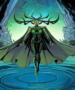 Hela Animation Paint By Numbers