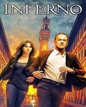 Inferno Poster Paint By Numbers