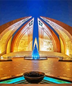 Islamabad Monument Paint By Numbers