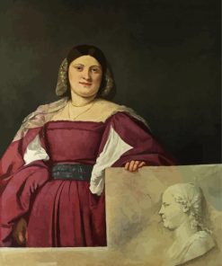 Portrait Of Lady Paint By Numbers