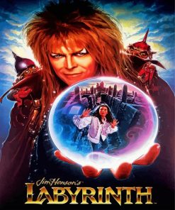Labyrinith Poster - Paint By Numbers