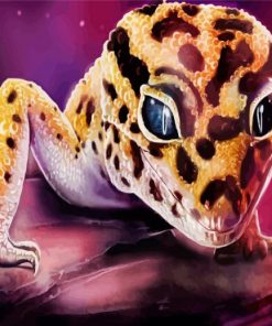 Leopard Lizard Paint By Numbers