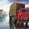 Big Lorry Paint By Numbers