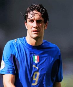 Luca Toni Player Paint By Numbers