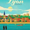 Lyon City Paint By Numbers