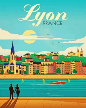 Lyon City Paint By Numbers