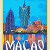 Macao Buildings Paint By Numbers